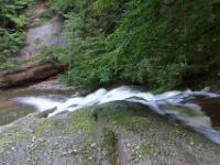 Bei den unteren Wasserfällen am Eissteg